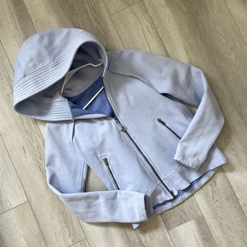 Lululemon Full-Zip Hoodie happy yin year womens Purple (size 8) athleisure thick